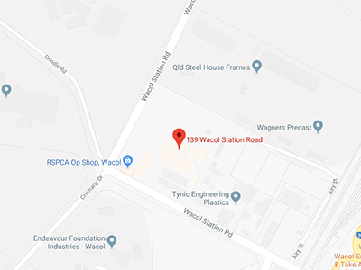 RSPCA Black Cat Cafe Wacol Location Map